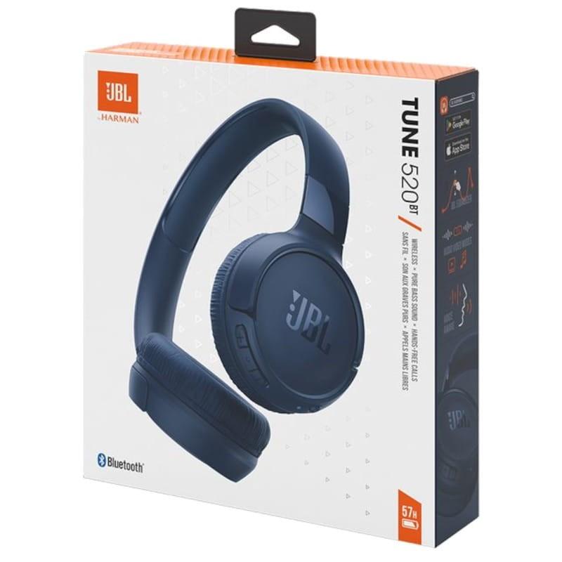 Caja de JBL TUNE 520BT Azul - Auriculares Bluetooth