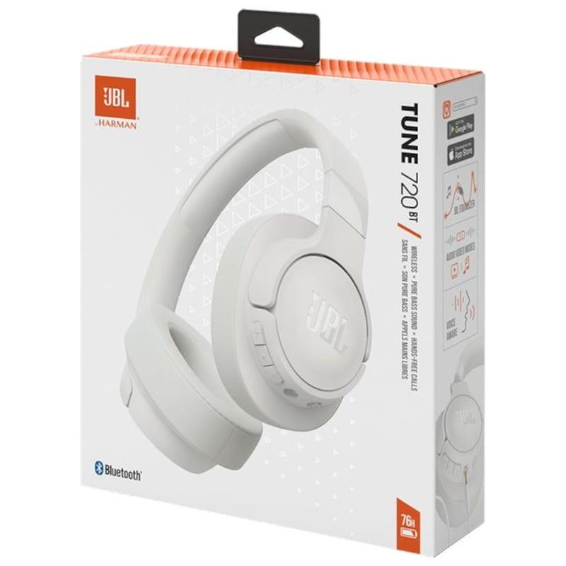 Caixa de JBL Tune 720BT Branco - Auscultadores Bluetooth