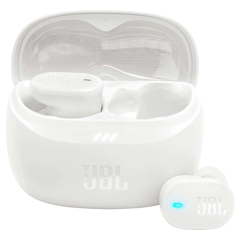 JBL Tune Buds 2 Blanco con cancelación de ruido (ANC) - Auriculares Bluetooth