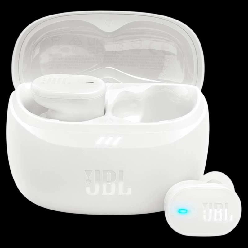 JBL Tune Buds 2 Blanc Réduction de Bruit (ANC) - Écouteurs Bluetooth