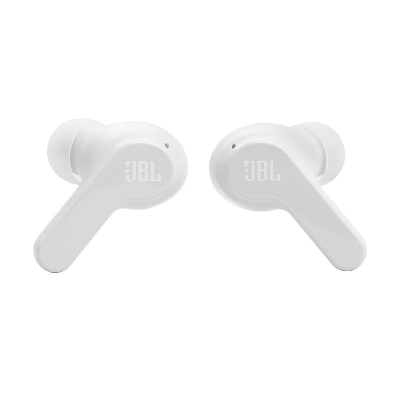 vista trasera de los Auriculares Bluetooth JBL Wave Beam Blanco