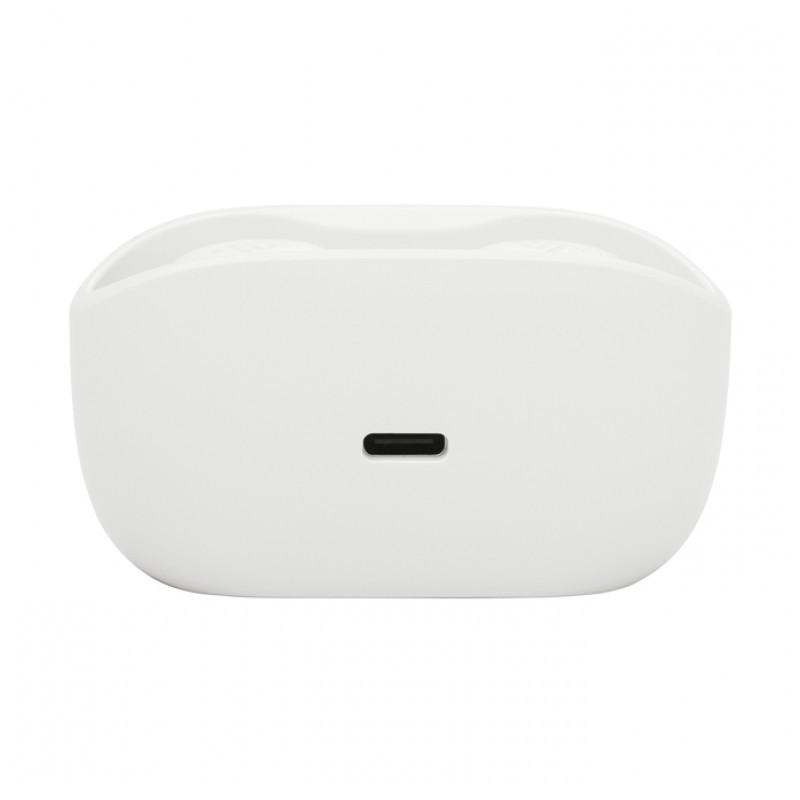 JBL Wave Buds 2 Blanco - vista trasera del estuche de carga