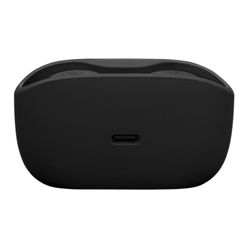 JBL Wave Buds 2 Negro - vista trasera del estuche de carga