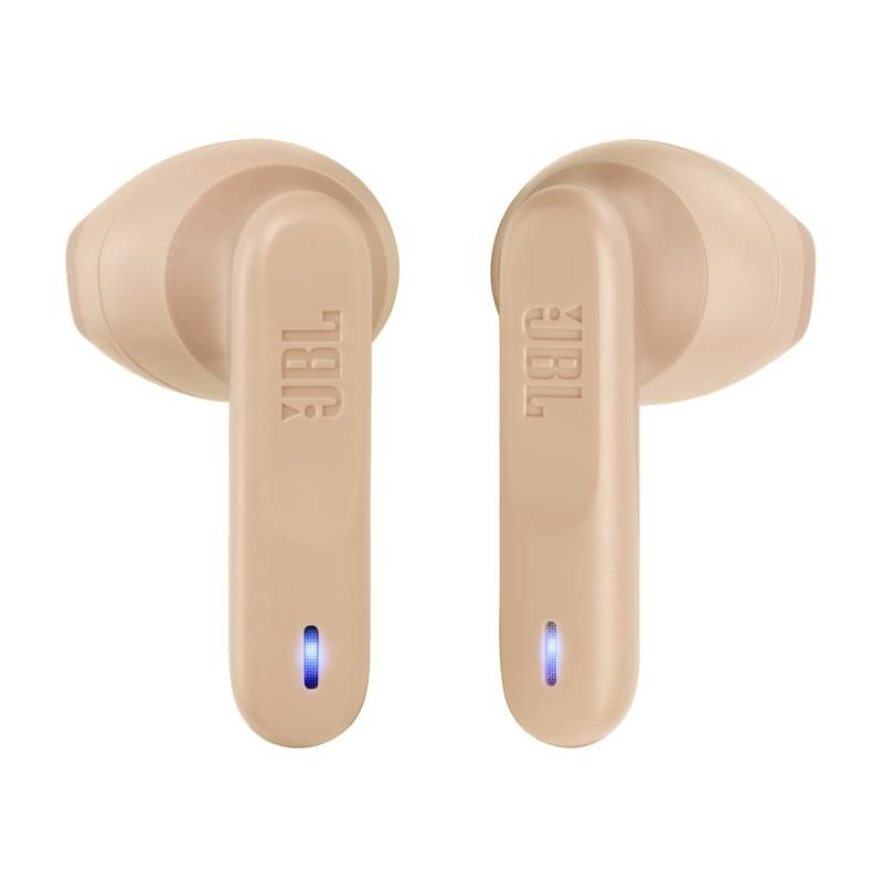 vista trasera de los Auriculares Bluetooth JBL Wave Flex Beige