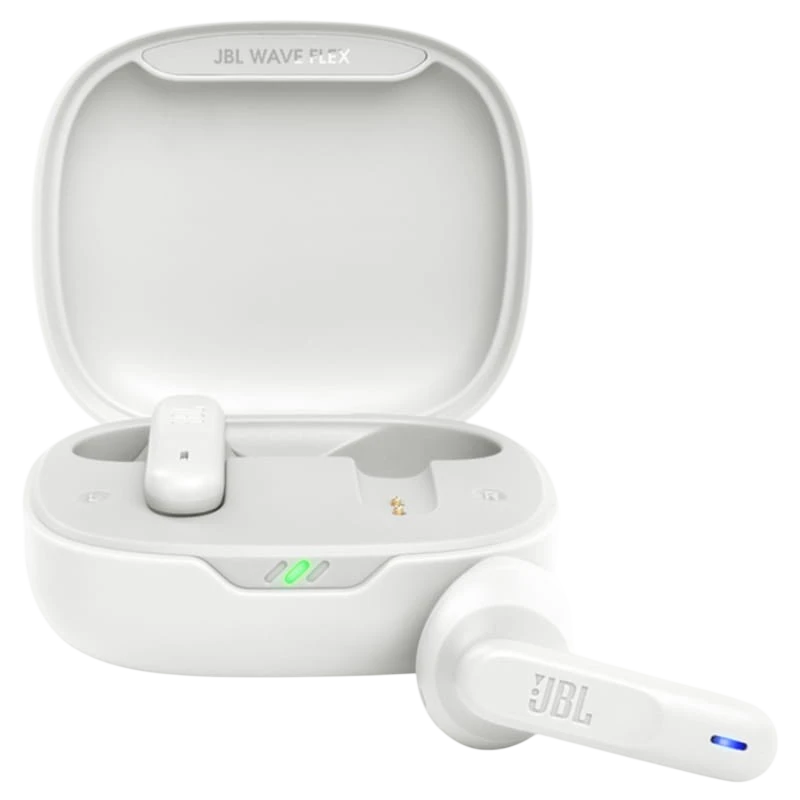 JBL Wave Flex Branco - Auriculares Bluetooth