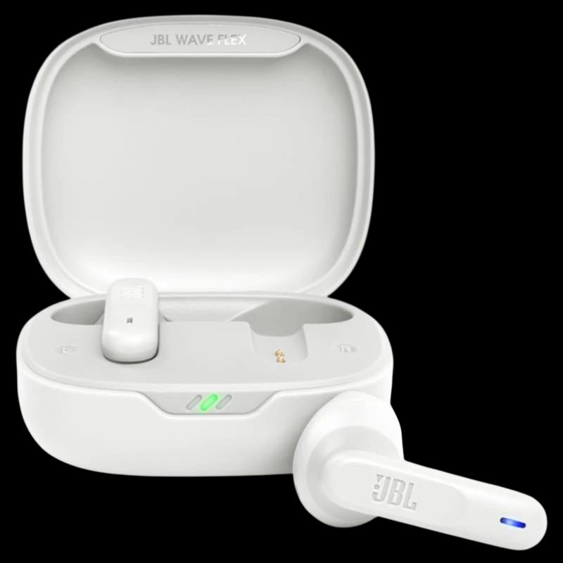 JBL Wave Flex Branco - Auriculares Bluetooth