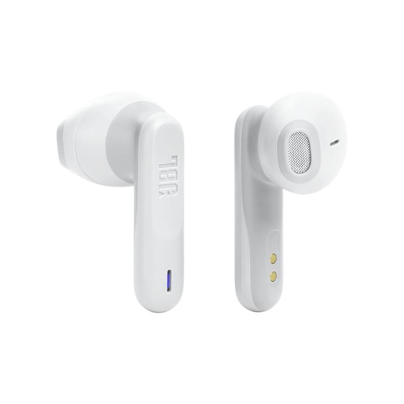 Vista traseira dos Auscultadores Bluetooth JBL Wave Flex Branco