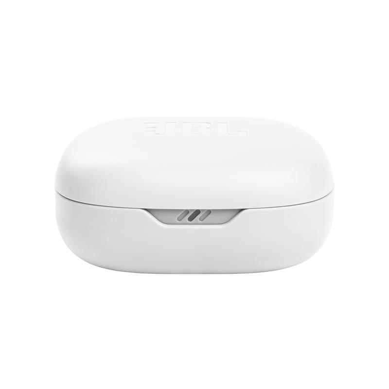 Vista frontal da caixa dos Auscultadores Bluetooth JBL Wave Flex Branco