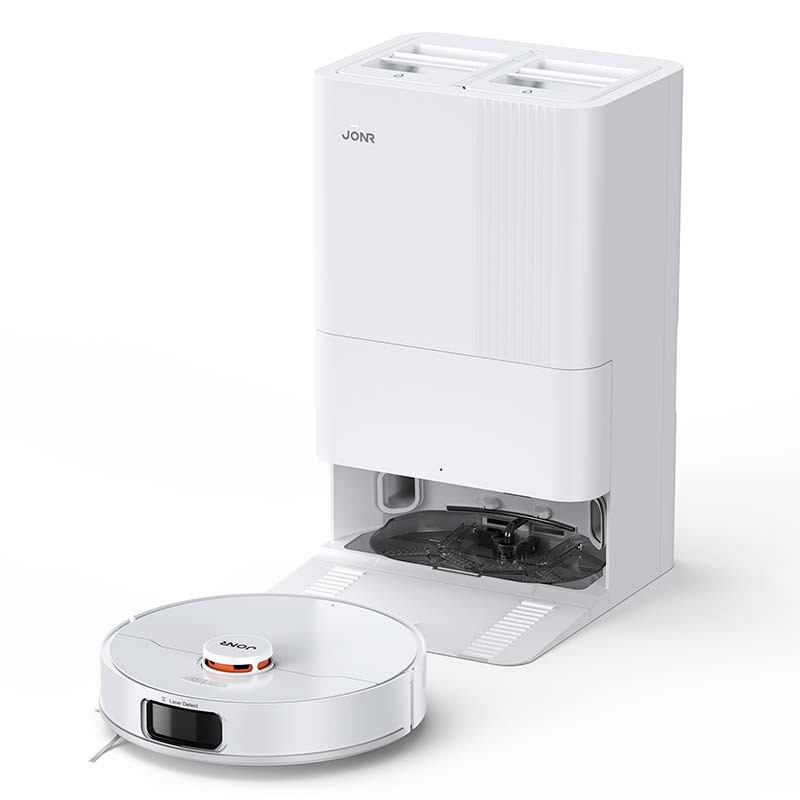 Aspirador robot JONR P20 Pro con base de autovaciado y autolimpieza