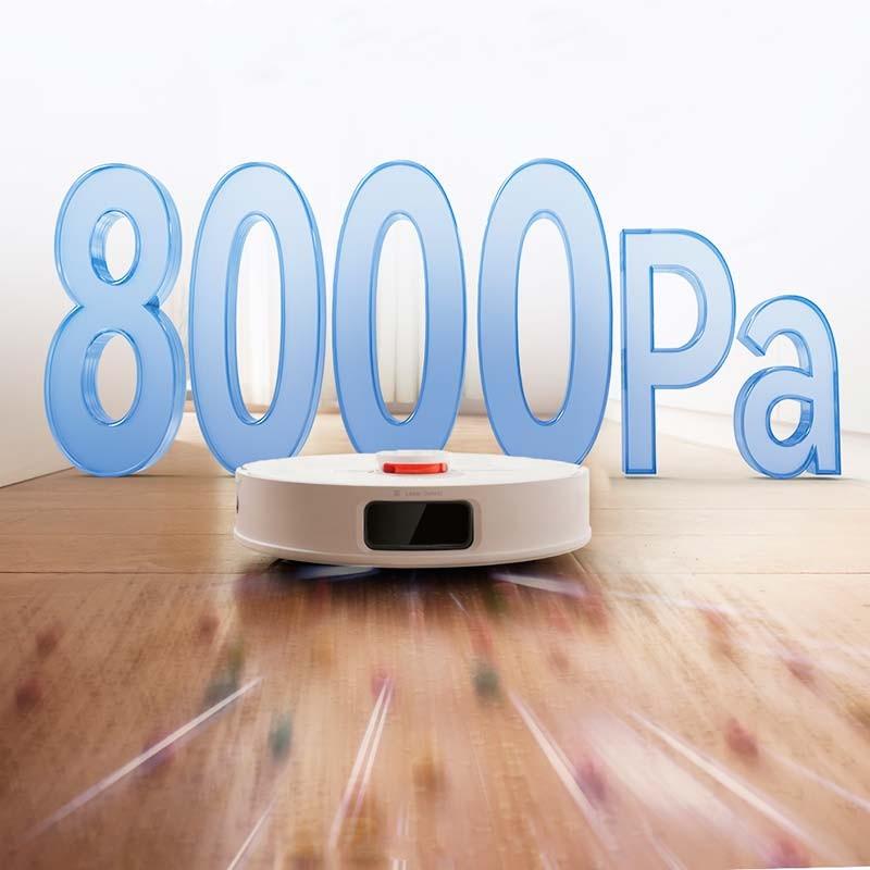 potencia de succión del Aspirador robot JONR P20 Pro