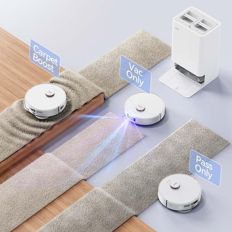 limpieza de alfombras del Aspirador robot JONR P20 Pro