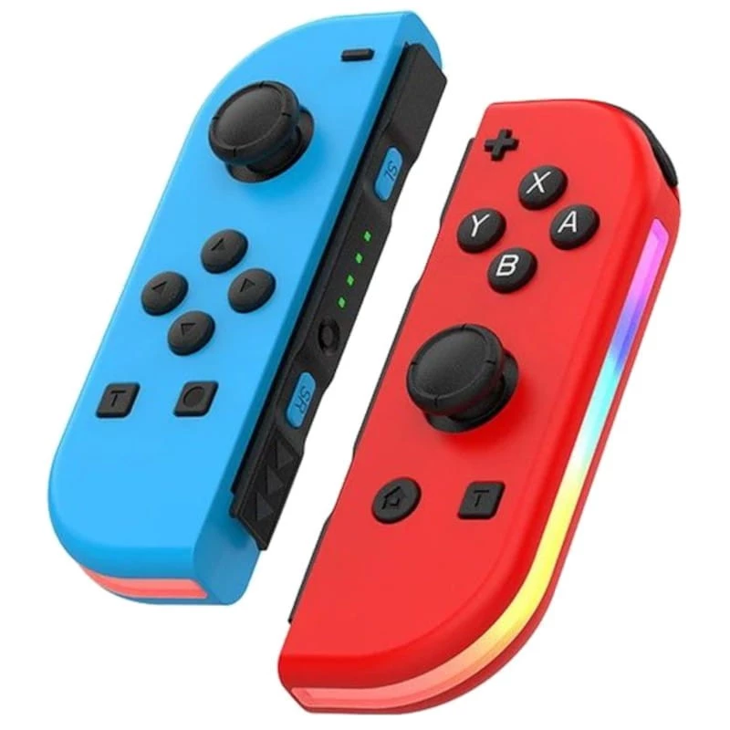 Mando J-C Set Izq/Dcha Azul/Rojo con RGB