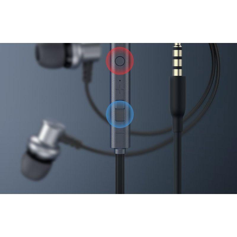 Cable de Joyroom JR-EL115 Jack 3.5mm Gris - Auriculares con cable