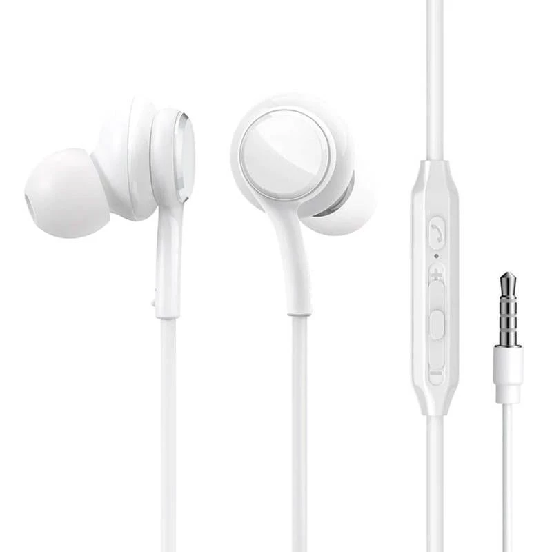 Joyroom JR-EW02 Jack 3.5mm Blanco - Auriculares con cable
