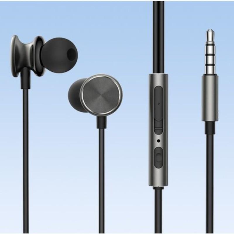 Auriculares Joyroom JR-EW03 Jack 3.5mm Gris Oscuro - Auriculares con cable