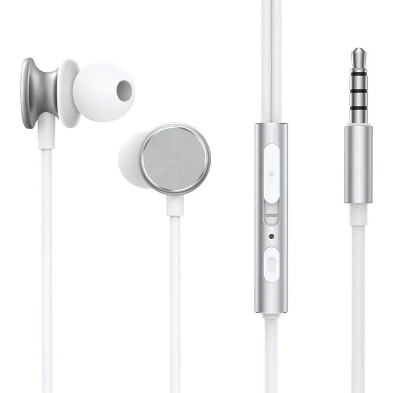 Joyroom JR-EW03 Jack 3.5mm Plata - Auriculares con cable
