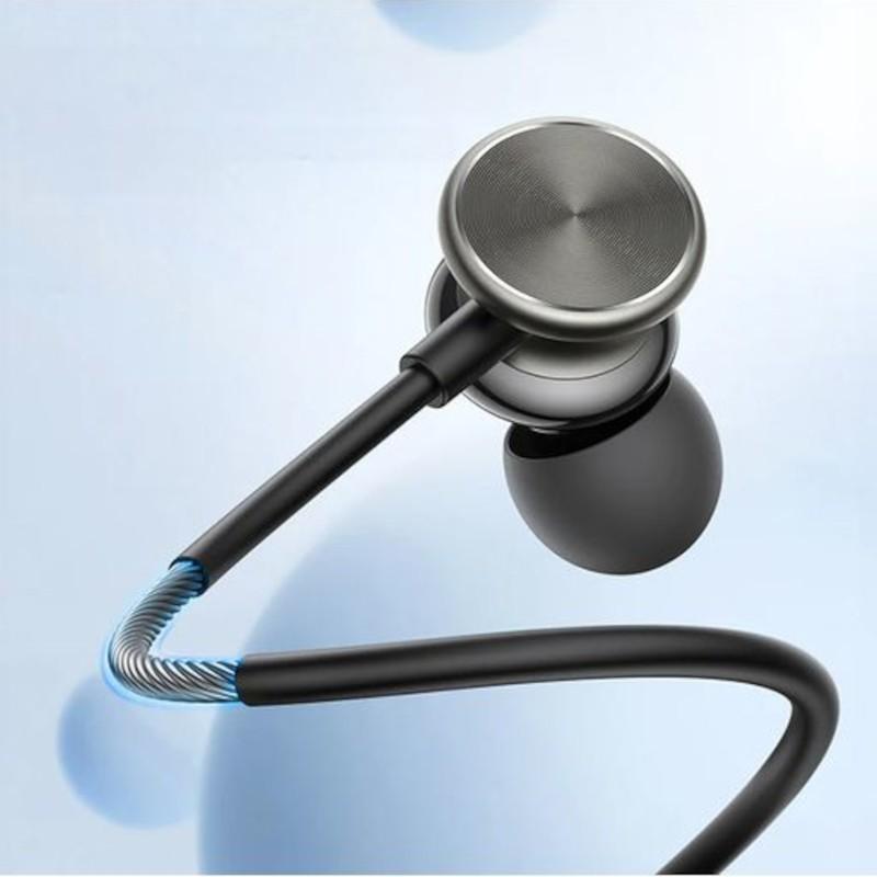 Adaptable Joyroom JR-EW03 Jack 3.5mm Plata - Auriculares con cable