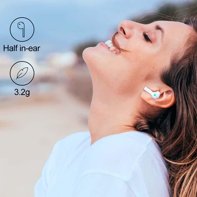 diseño de los Auriculares Bluetooth Joyroom JR-TL11 Blanco