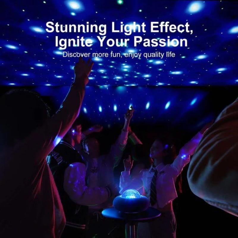 Joyroom JR-MS02 Maya Series 20W RGB- Altifalante Bluetooth imagem dos seus efeitos de luz