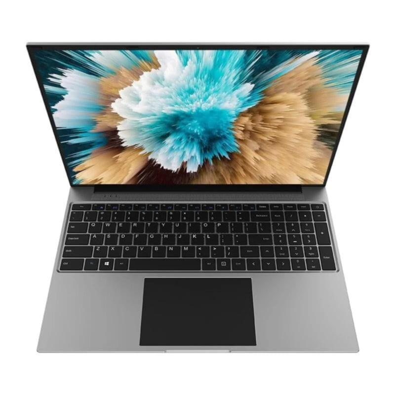 Vue avant de l'ordinateur portable Jumper EZbook S5 Max Intel N4100/4GB/128GB/Windows 11 de 16 pouces