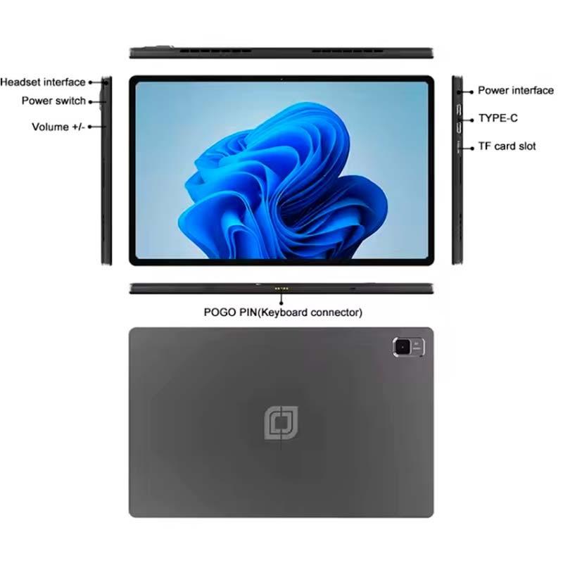 Jumper EZPad V12 Pro 12GB/256GB - interfaz y puertos