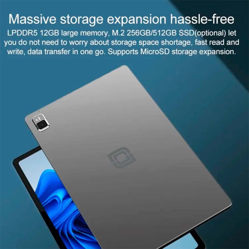 Jumper EZPad V12 Pro 12GB/256GB - memoria interna y RAM