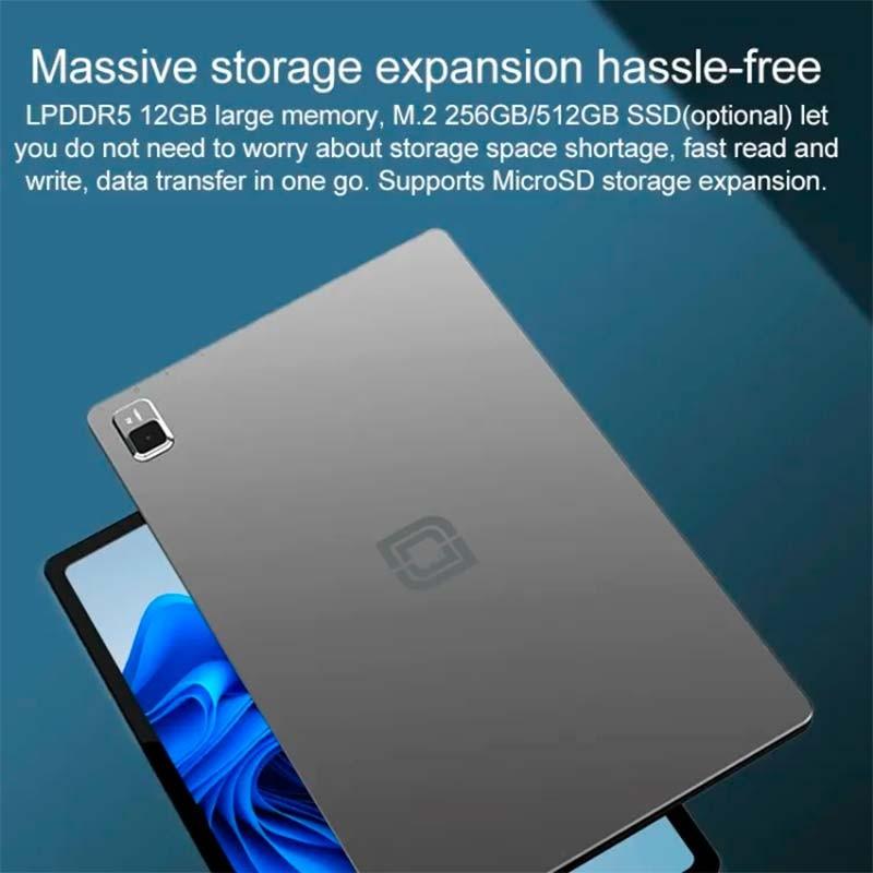 Jumper EZPad V12 Pro 12GB/256GB - memoria interna y RAM