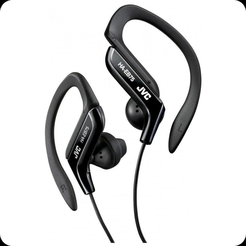 JVC HA-EB75 Auriculares gancho de oreja  Negro