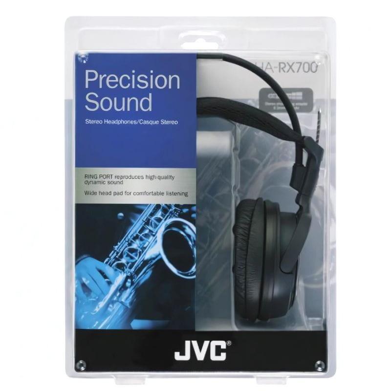 JVC HA-RX700 Casque bandeau Boîte noire