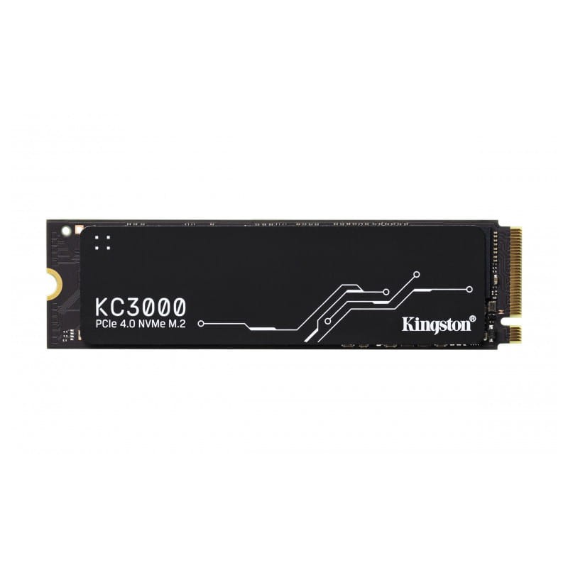 Kingston Technology KC3000 M.2 2280 512 GB PCIe 4.0 NVMe TLC - Disco duro SSD trasera