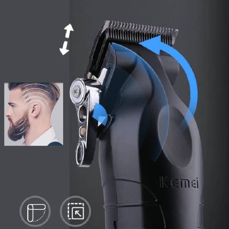 Cuerpo de Recortadora Clipper Kemei KM-2296 Negro