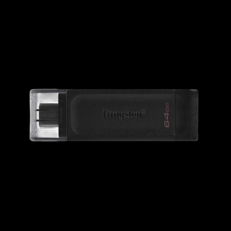Kingston DataTraveler 70 64GB USB Tipo C 3.2 Gen 1 Negro