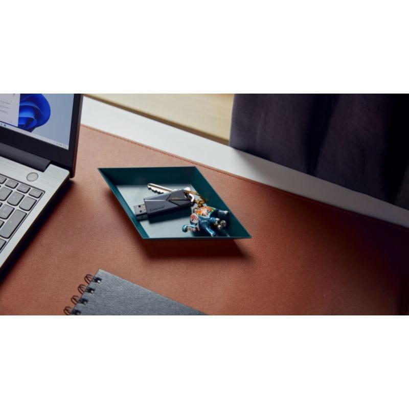 Vista geral do Kingston DataTraveler Exodia Onyx 256 GB USB 3.2 Gen 1 Preto