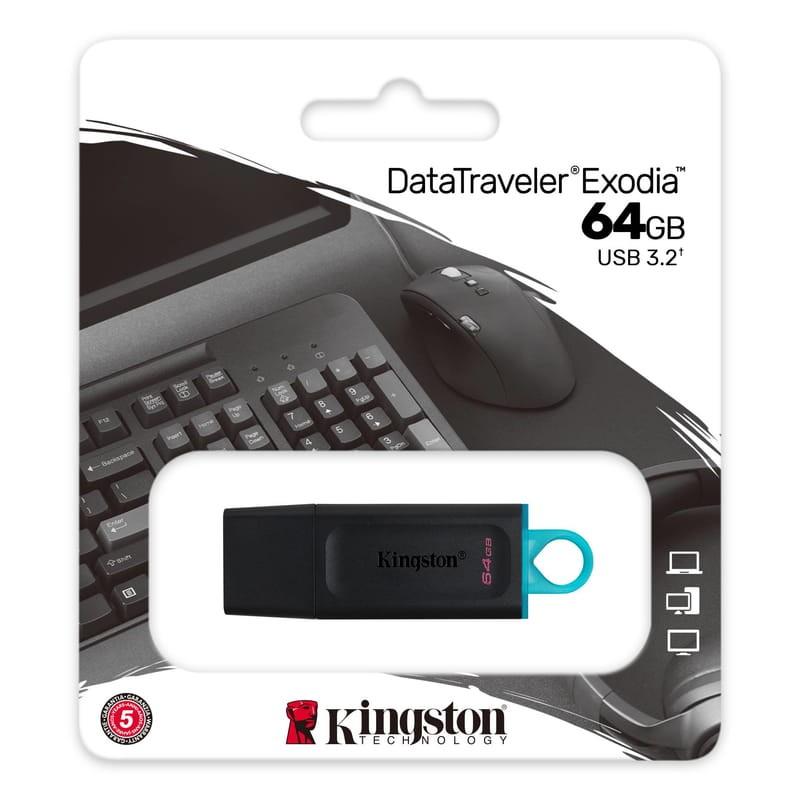 Kingston DataTraveler Exodia USB 64GB (3.2 Gen 1) - Peso