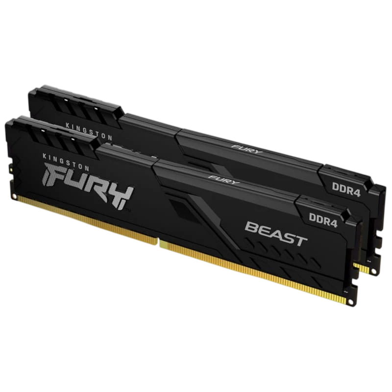Kingston Technology FURY Beast 32GB 3200MHz Negro - Memoria RAM