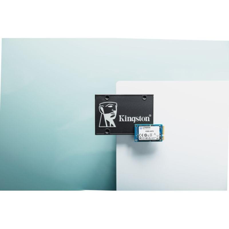 Disque SSD Kingston Technology KC600 mSATA 1 To SATA III TLC avec Cryptage XTS-AES 256-bit