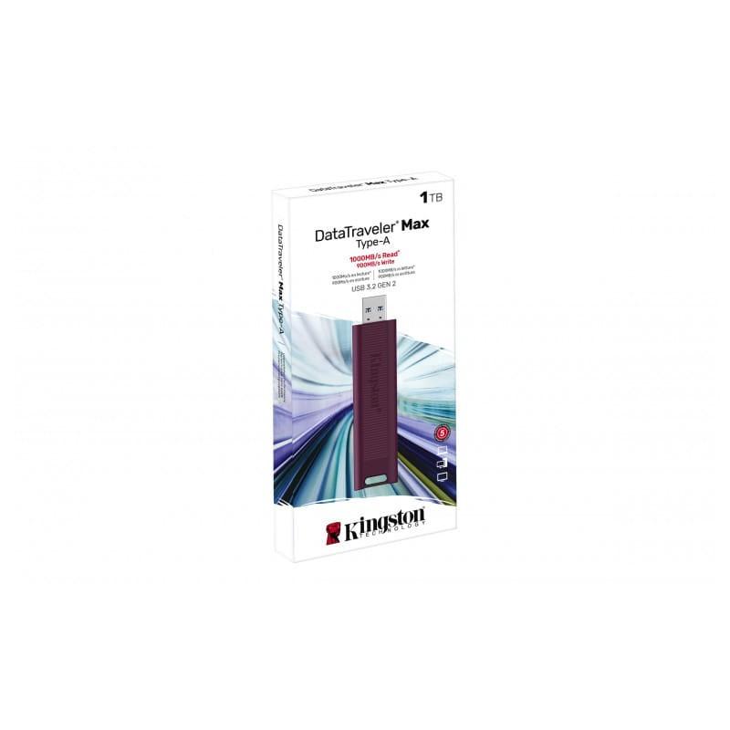Kingston Technology DataTraveler Max 1TB Red - USB Flash Drive Box Image