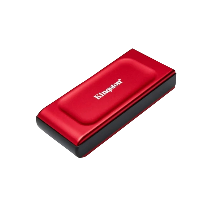 Kingston XS1000 2TB con USB 3.2 Gen 2 Rojo - Disco SSD Externo