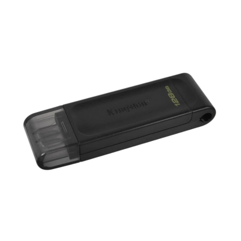 Kingston DataTraveler 70 128 GB USB 3.2 Gen 1 Preto - Unidade flash USB-C