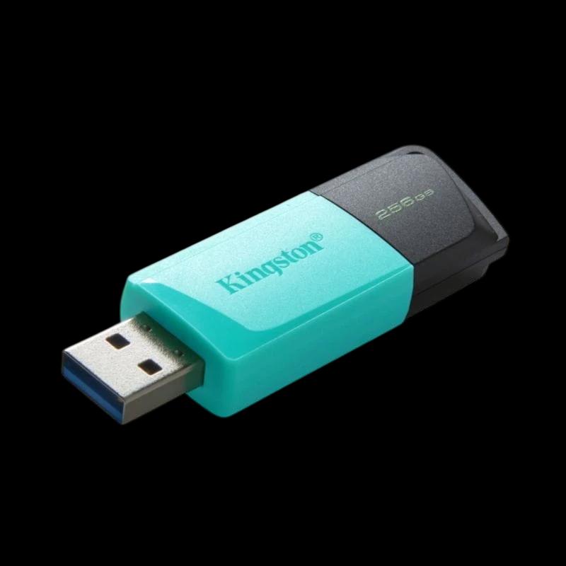 Kingston DataTraveler Exodia M 256 GB USB 3.2 Gen 1 Negro/Turquesa - Unidad flash USB