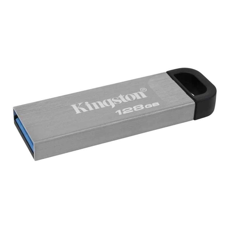 Kingston DataTraveler Kyson 128 GB USB 3.2 Gen 1 Plata - Unidad flash USB