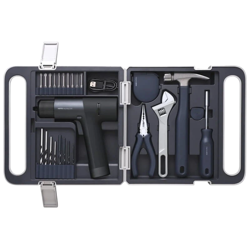 Kit de ferramentas Hoto com broca sem escova