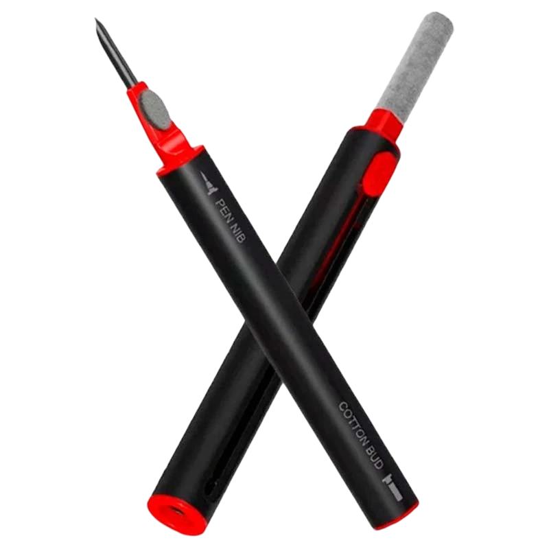 Kit de limpieza 3 en 1 negro de 2ª generación para auriculares