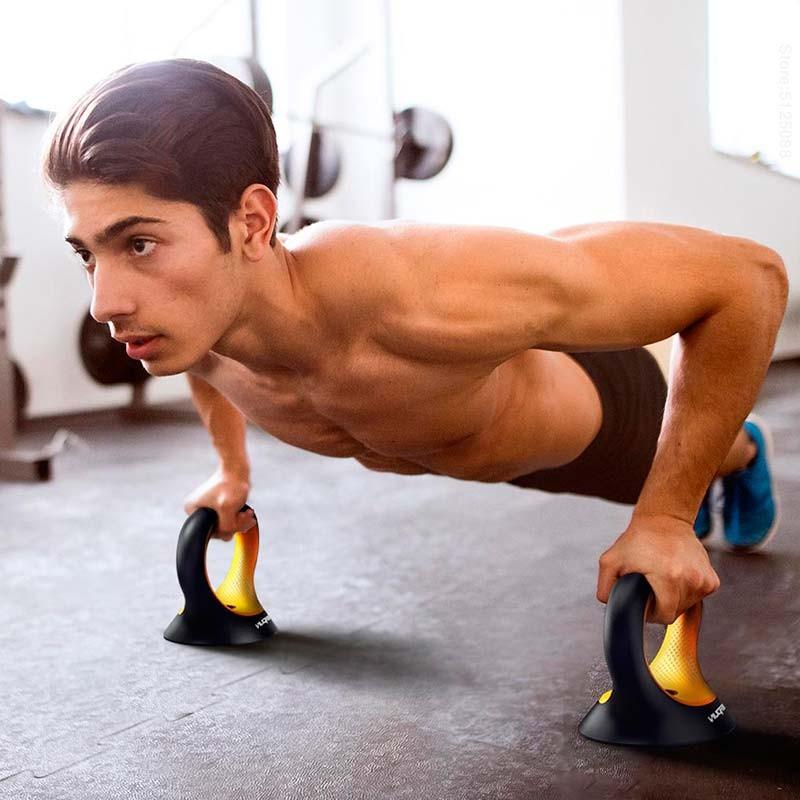 agarres para flexiones del Kit de Musculación 4 en 1 Xiaomi FED de 20kg