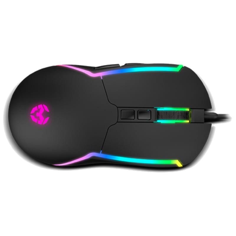 Kit de teclado y ratón Krom Kenya 4 en 1 RGB Gaming - Desde arriba