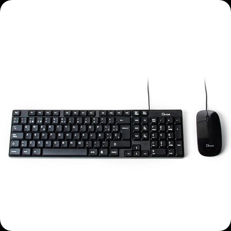Teclado + Rato USB L-Link LL-KB-816 - Preto