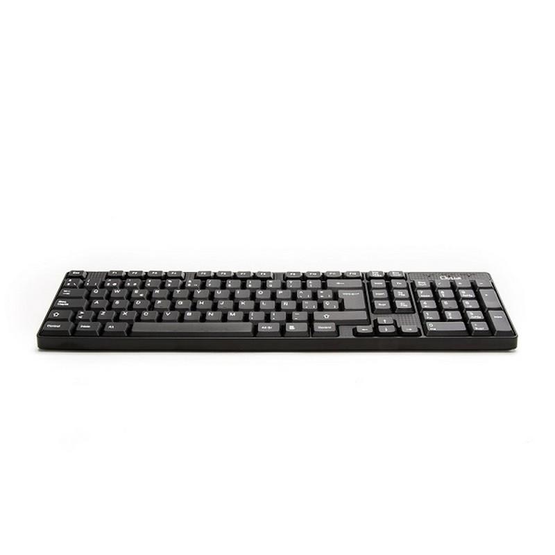 Teclado + Rato USB L-Link LL-KB-816 - Preto; na horizontal