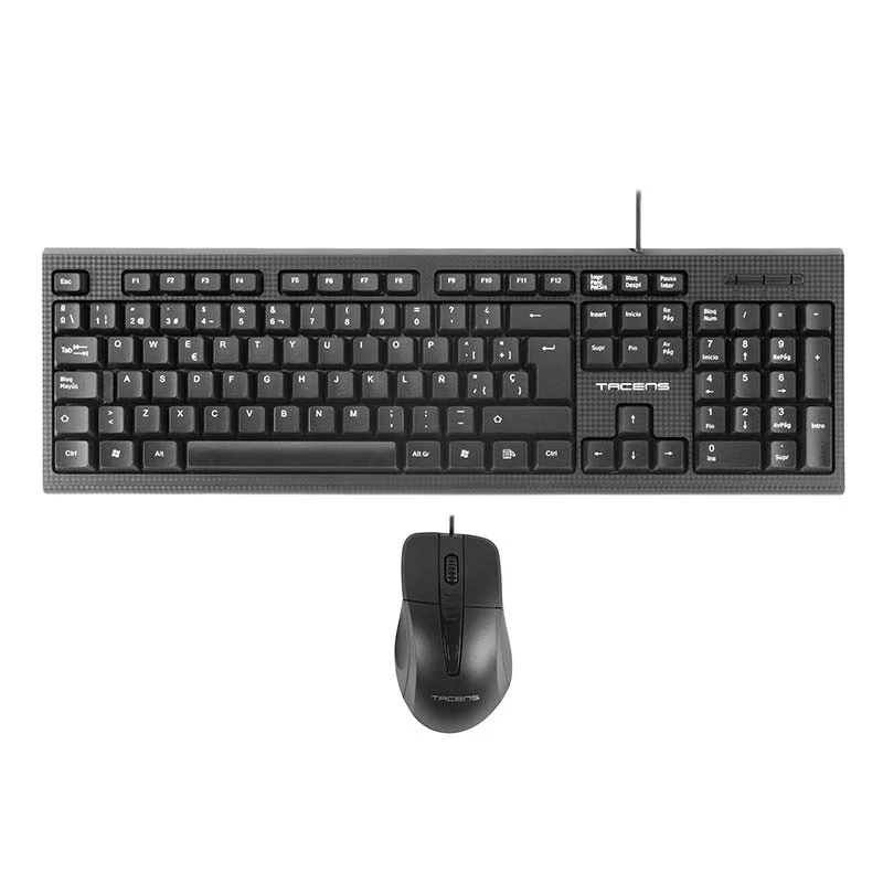 Tacens Anima ACP0ES Negro - Teclado + Ratón
