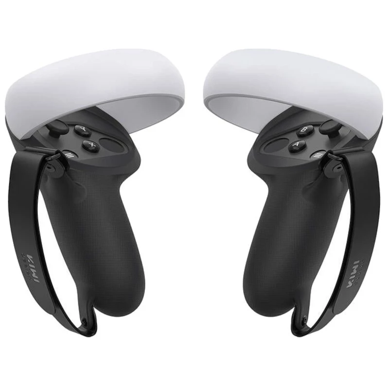 Étuis de protection Kiwi Design Q1 PRO-2 avec Sangles pour Meta Quest 2 Noir