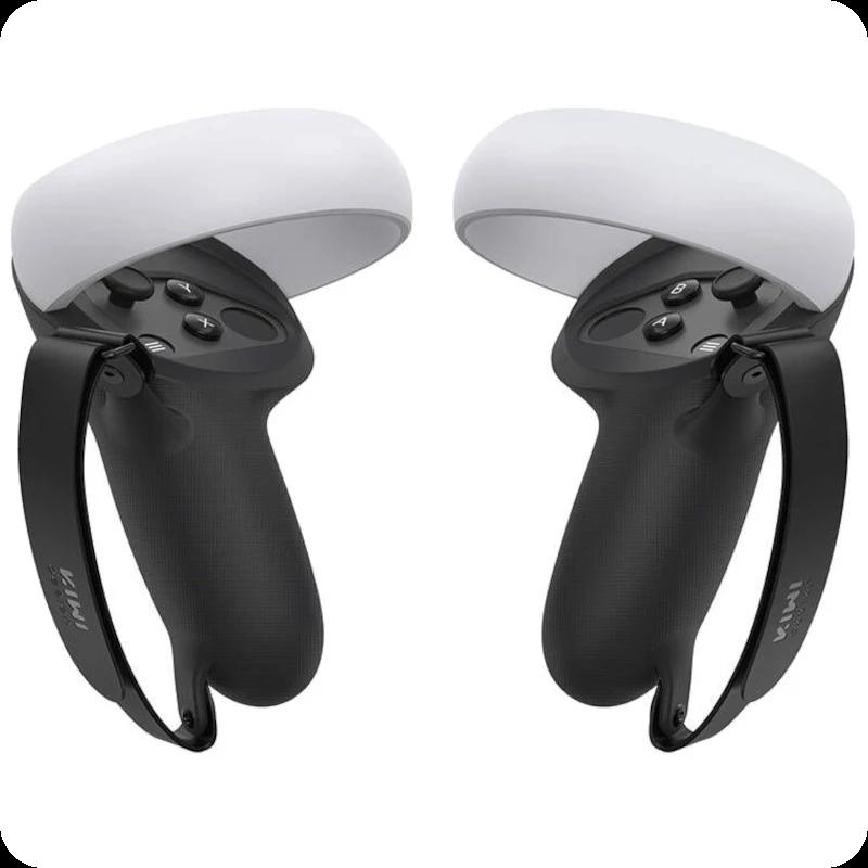 Fundas protectoras con Asa Kiwi Design Q1 PRO-2 para Meta Quest 2 Negro